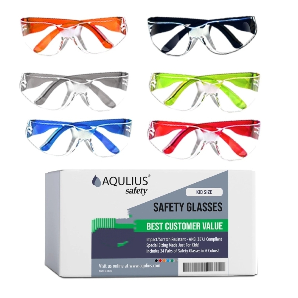 Aqulius Safety Glasses Set - Multicolor